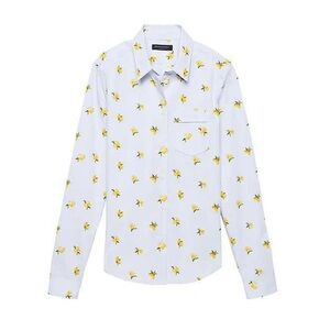 Banana Republic Lemon Motif Oxford Shirt